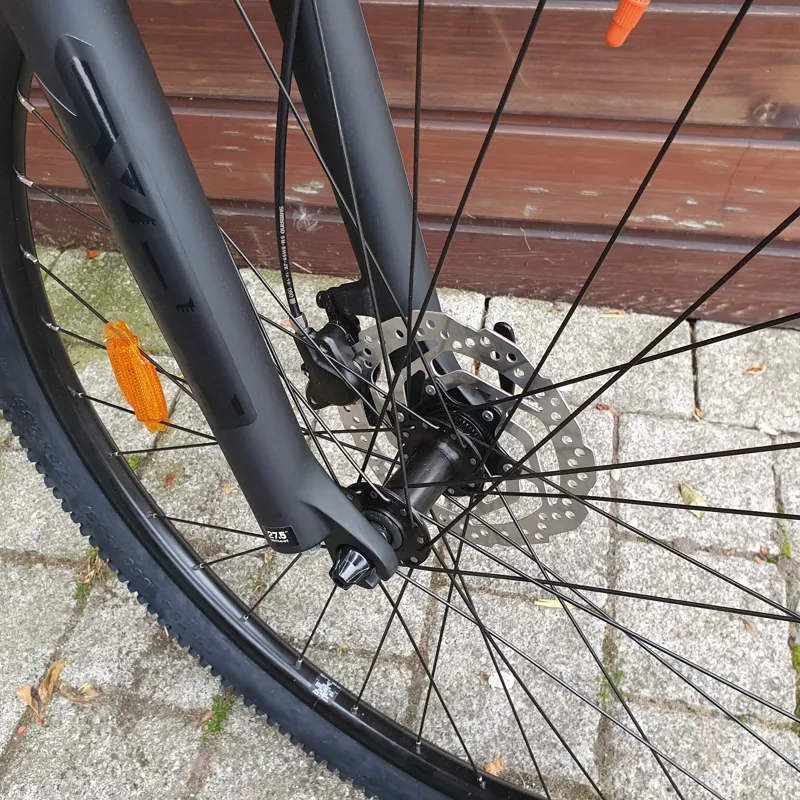 2021 Orbea MX50 27 inch Hardtail Mountain Bike in Red-Black SMALL-2